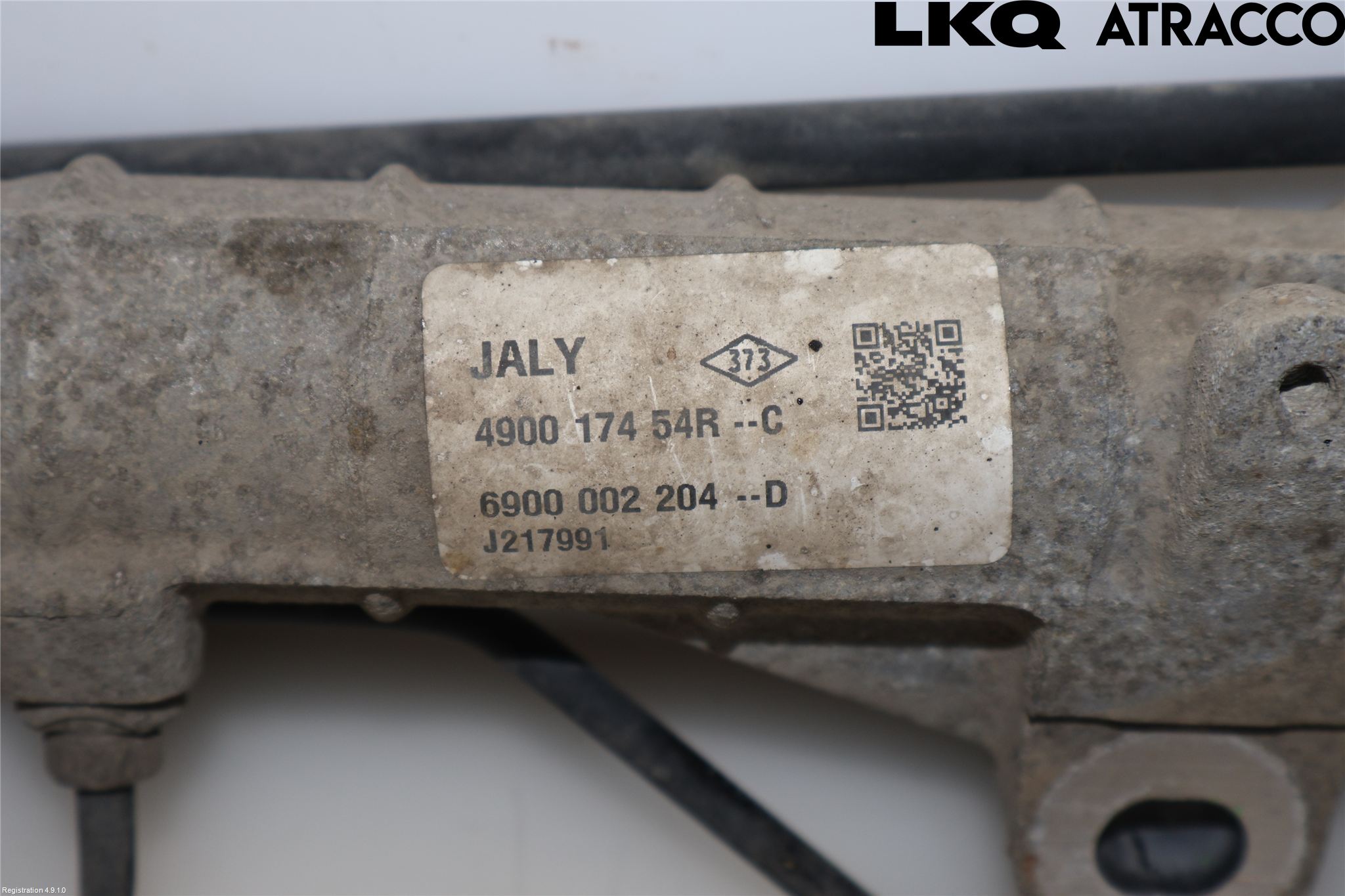 Dacia DOKKER 13- Servo Snekke - Tannstang