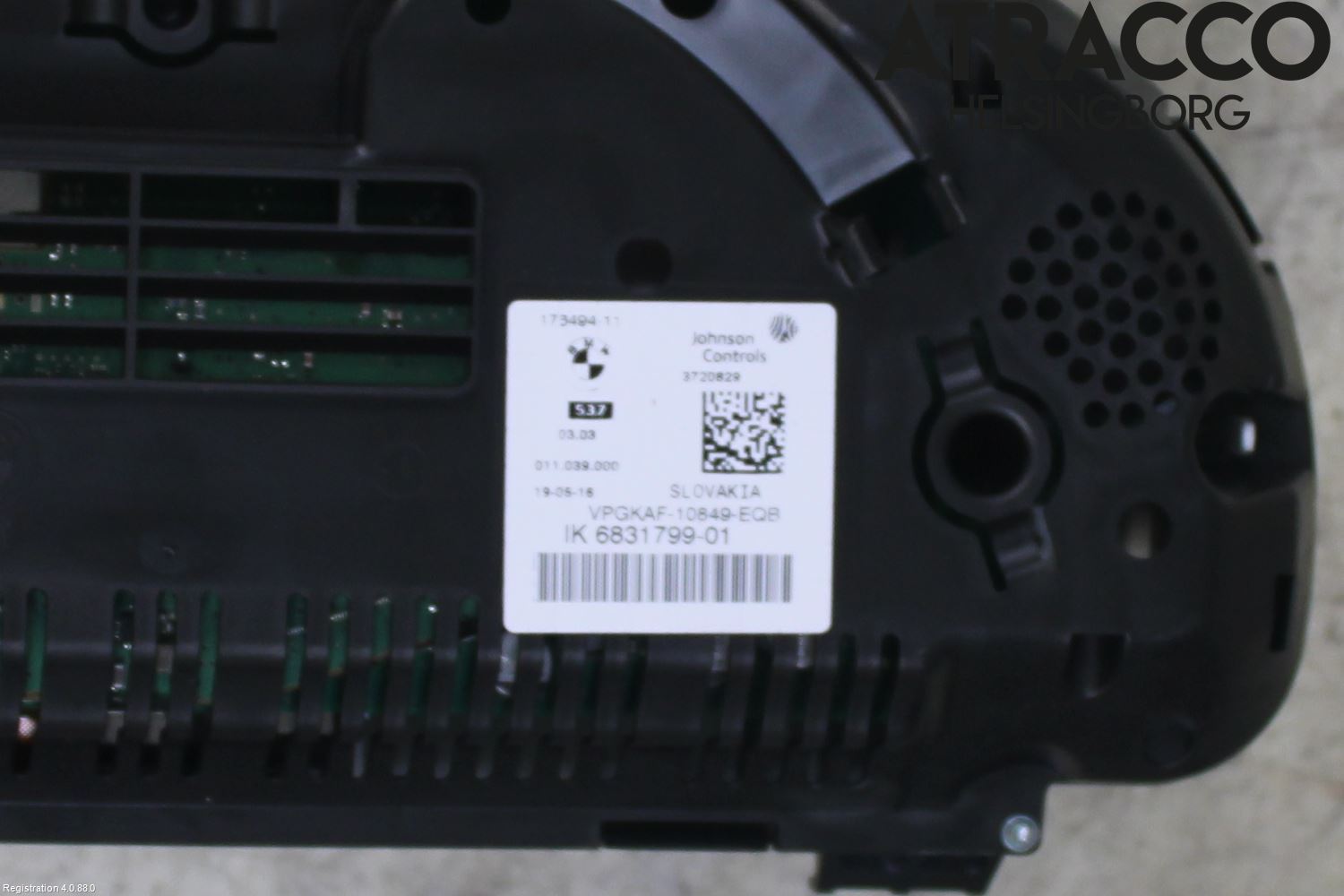 BMW 5 F10/F11/F18 09-17 Instr Kombinert