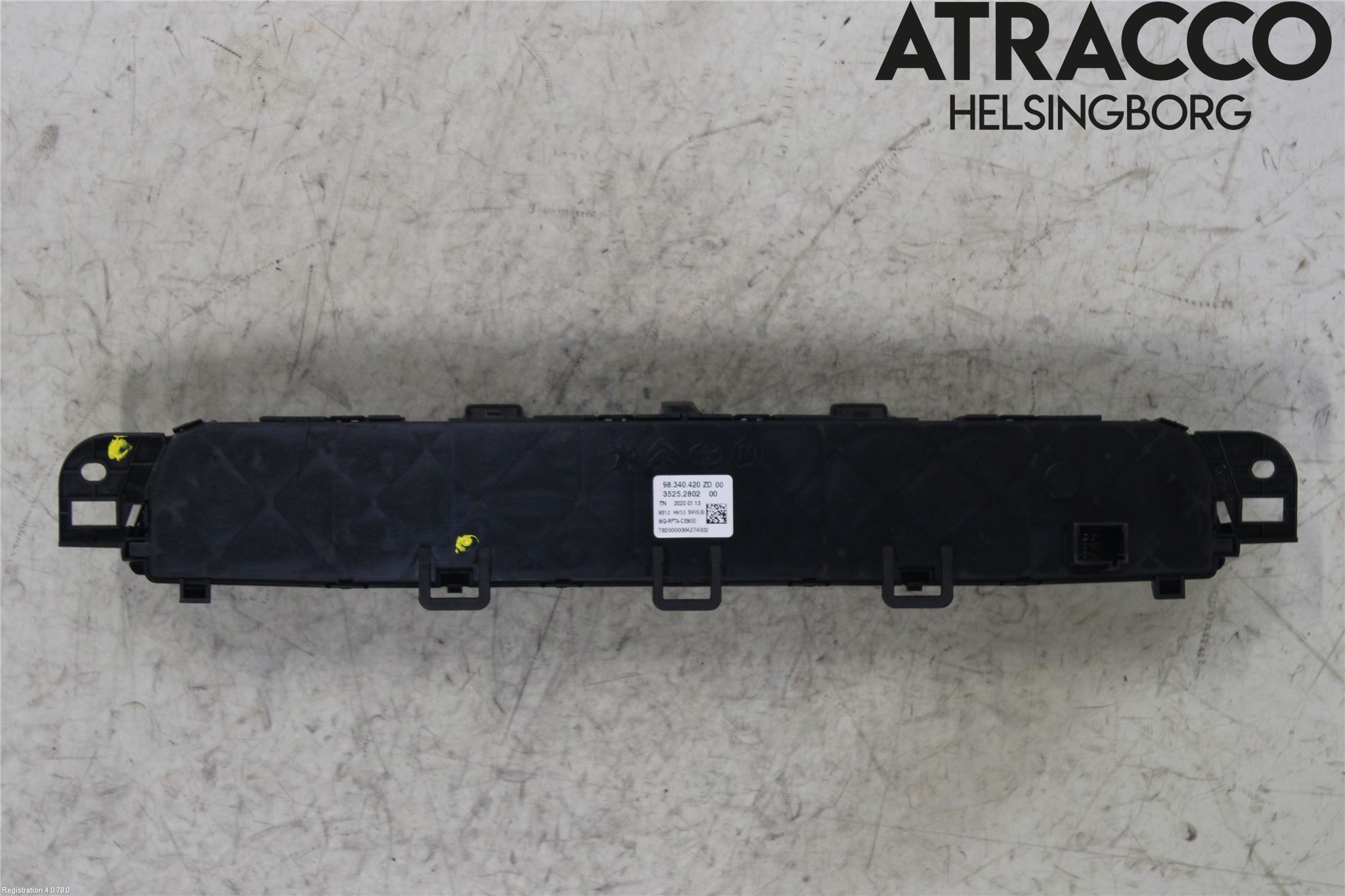 Peugeot PARTNER/E-PARTNER 19- Varme Ac Betjening-Display