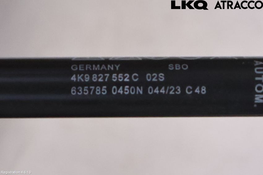 Audi A6 F2/C8 19- Bakluke Demper-Gassfjær