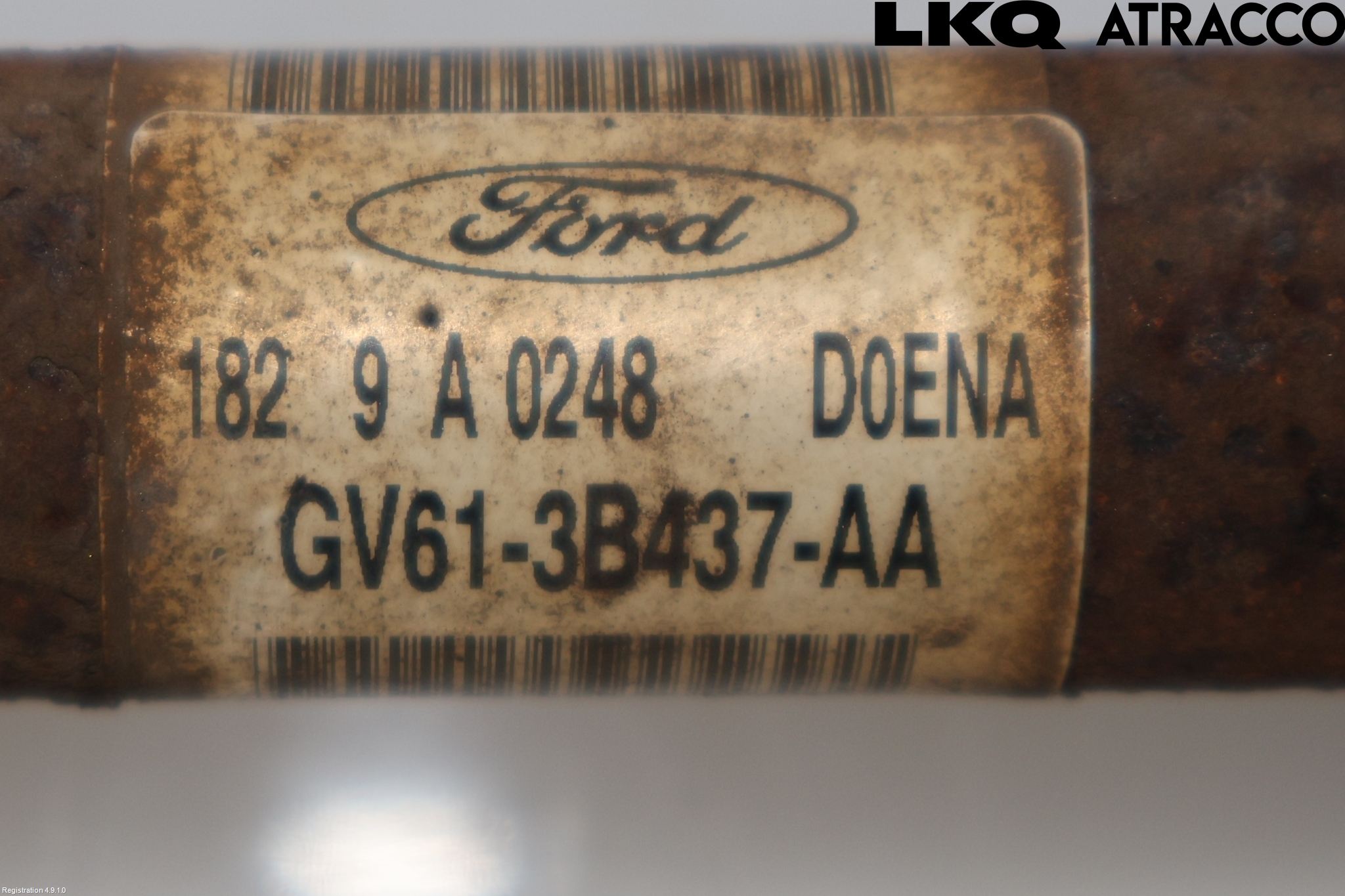 Ford KUGA 17-19 Drivaksel Foran Kompl Venstre