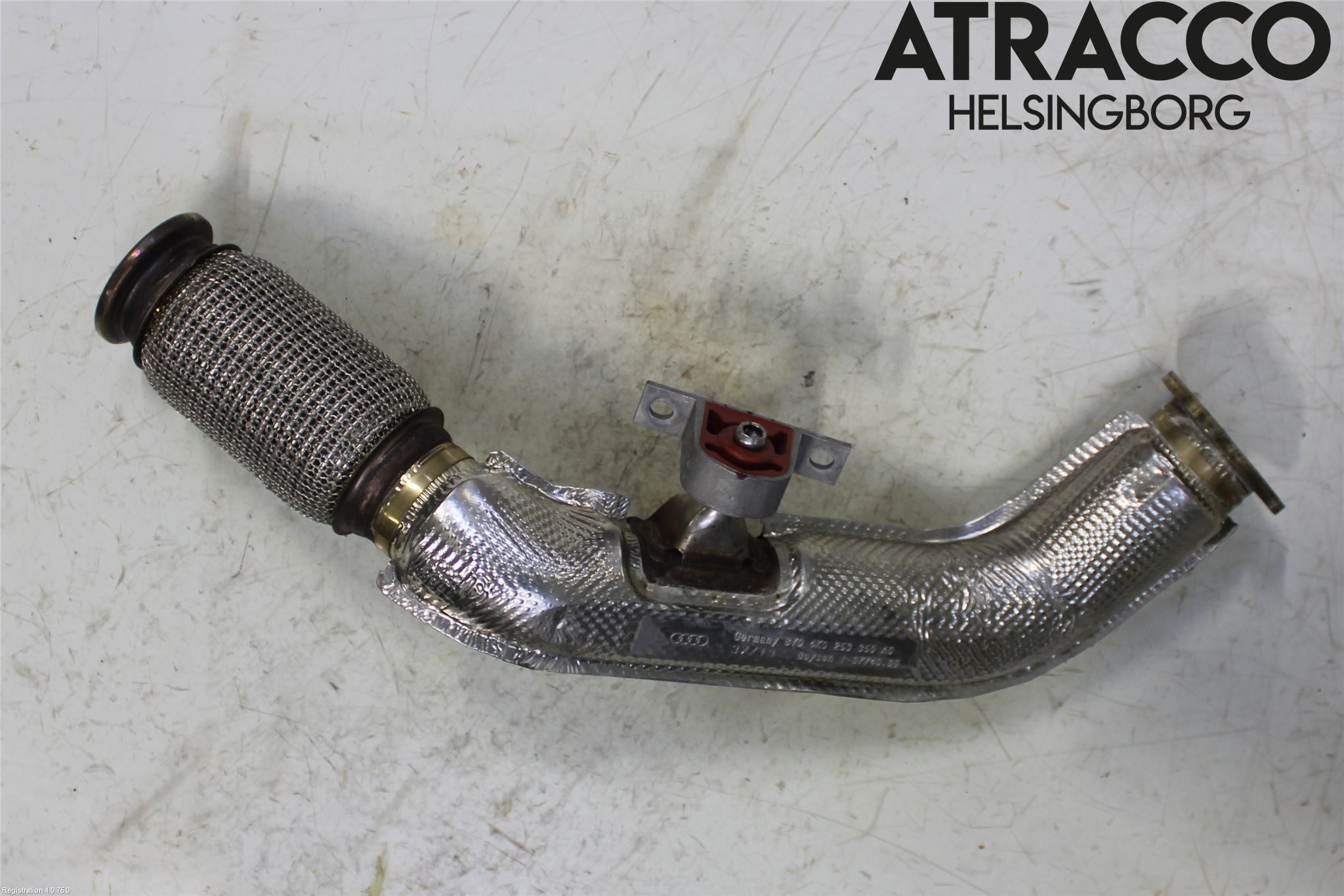 Audi A6 F2/C8 19- Eksos Foran-Mitt-Bak