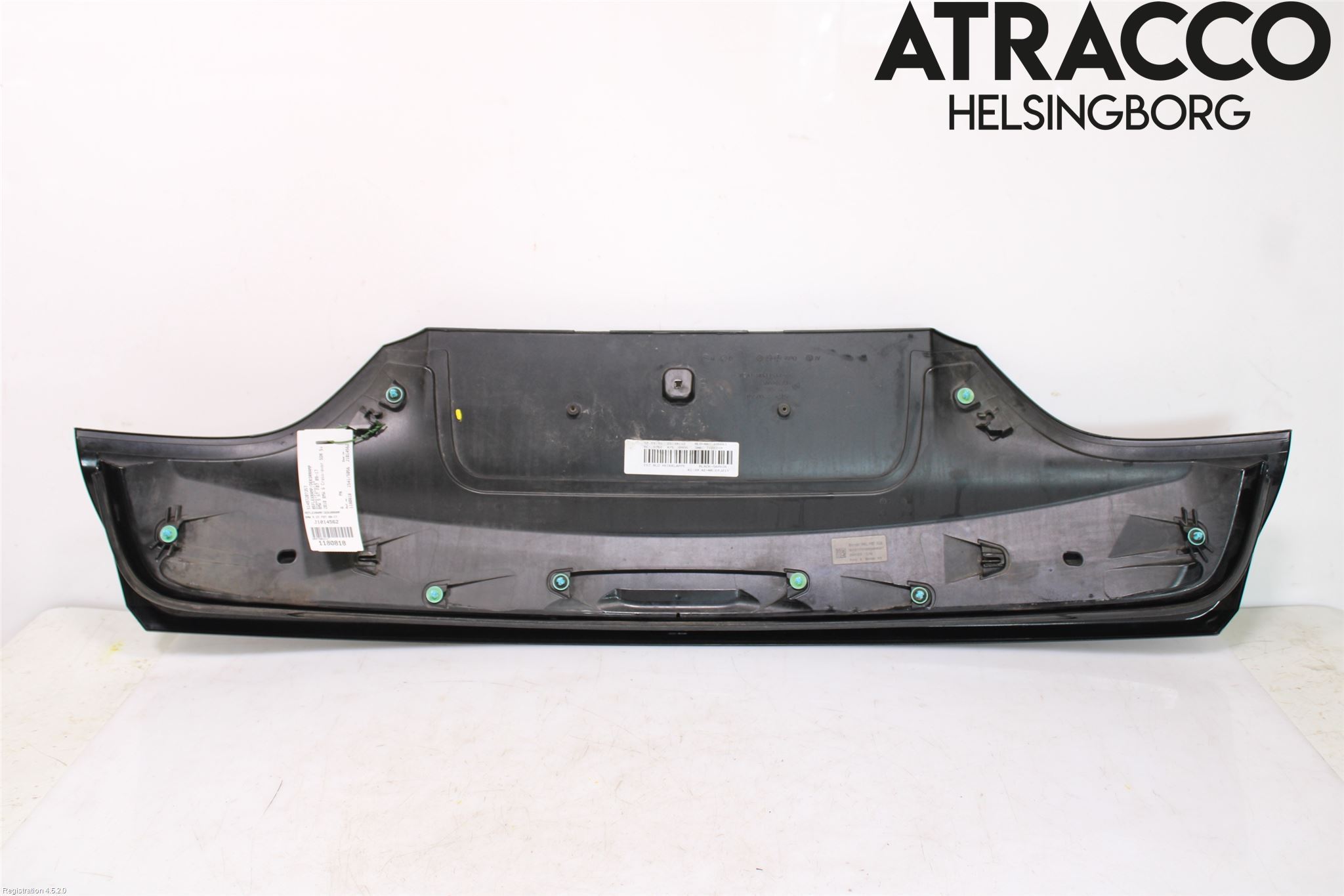 BMW 5 GT F07 09-17 Refleksplate - Skiltplate
