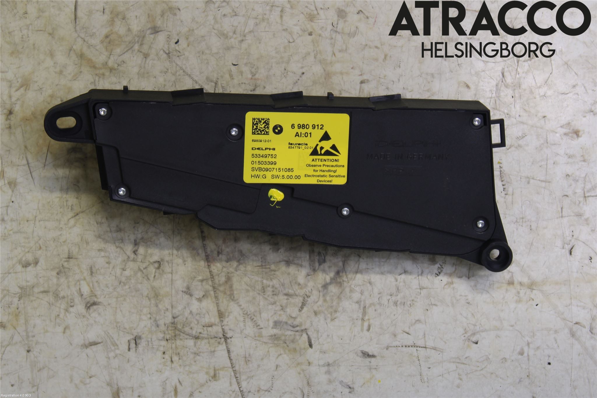 BMW X6 E71/E72   08-14 Bryter Sete Regulering