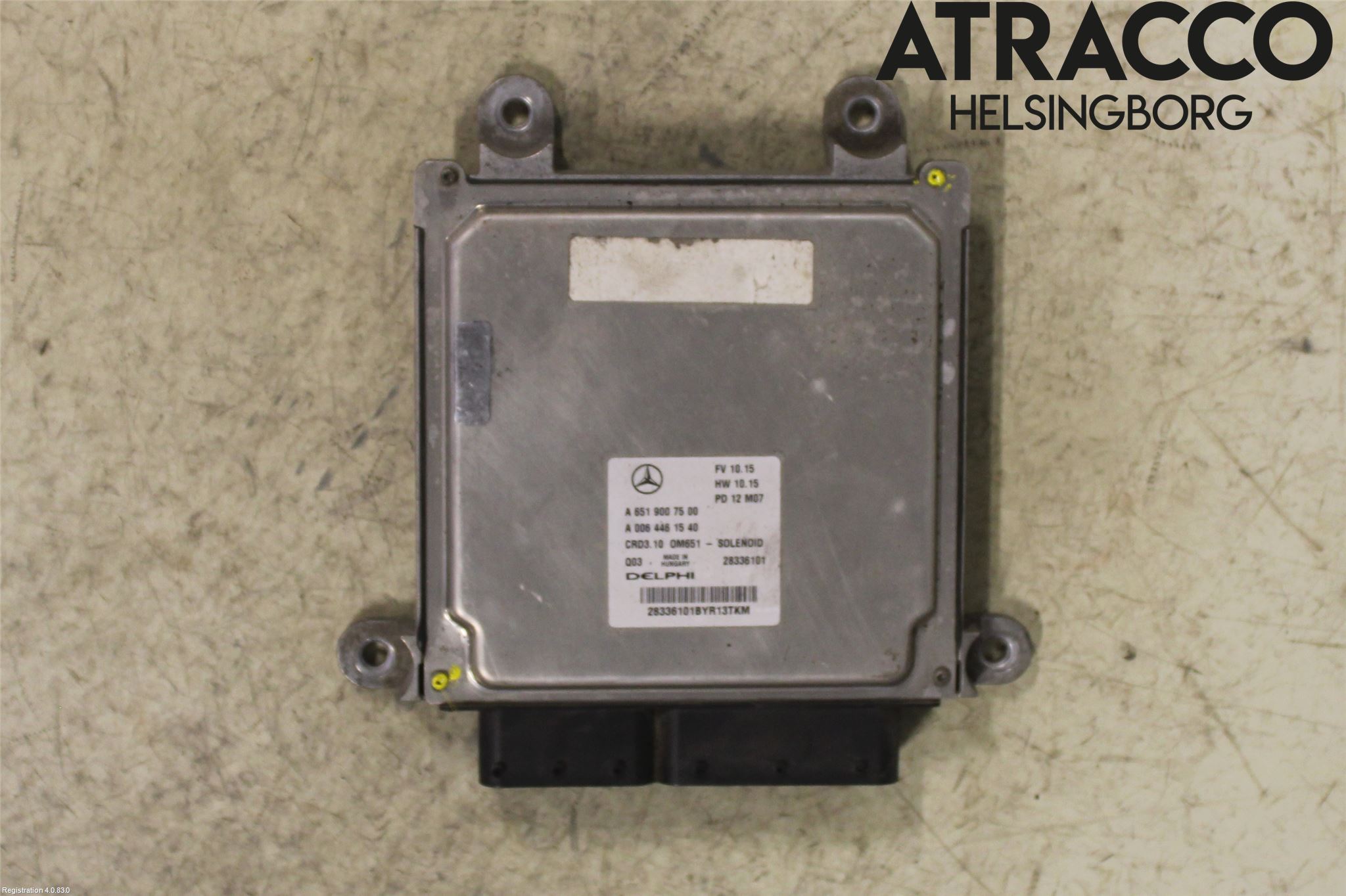 Mercedes-Benz MB E-KLASS (W212) 09-16 Styreenhet Dieselpumpe