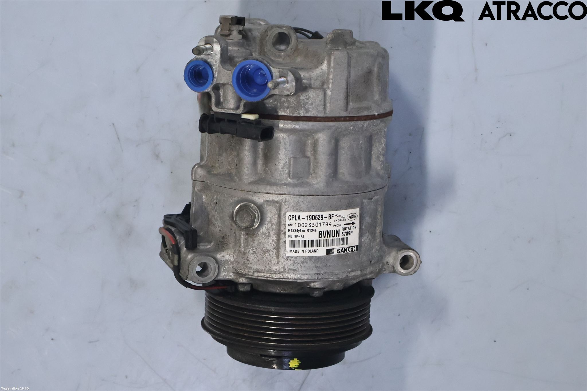 Jaguar XF (X260) 16-24 Varme Ac Kompressor