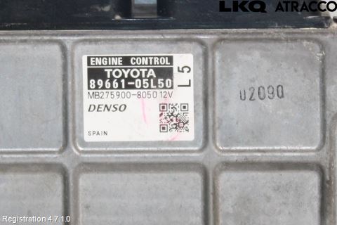 Toyota AVENSIS 09-15 Styreenhet Dieselpumpe