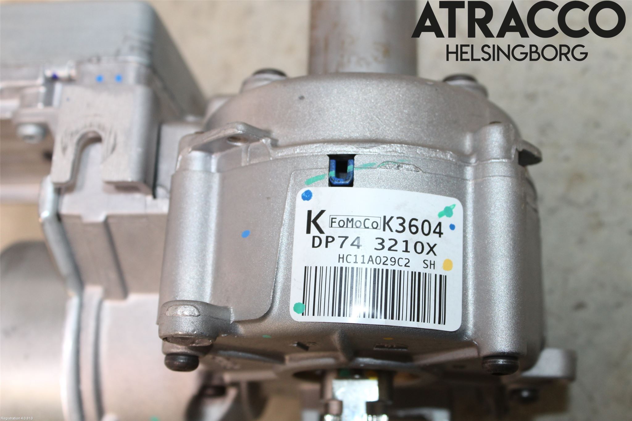 Mazda 2 (DE) 08-15 Rattakselaggregat Innebygd Servo