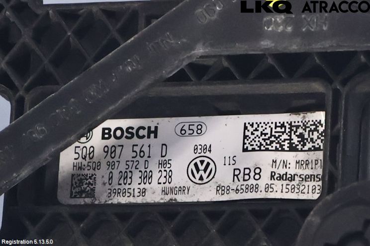 Volkswagen VW GOLF / E-GOLF VII 13-20 Sensor Fartsbegrensning