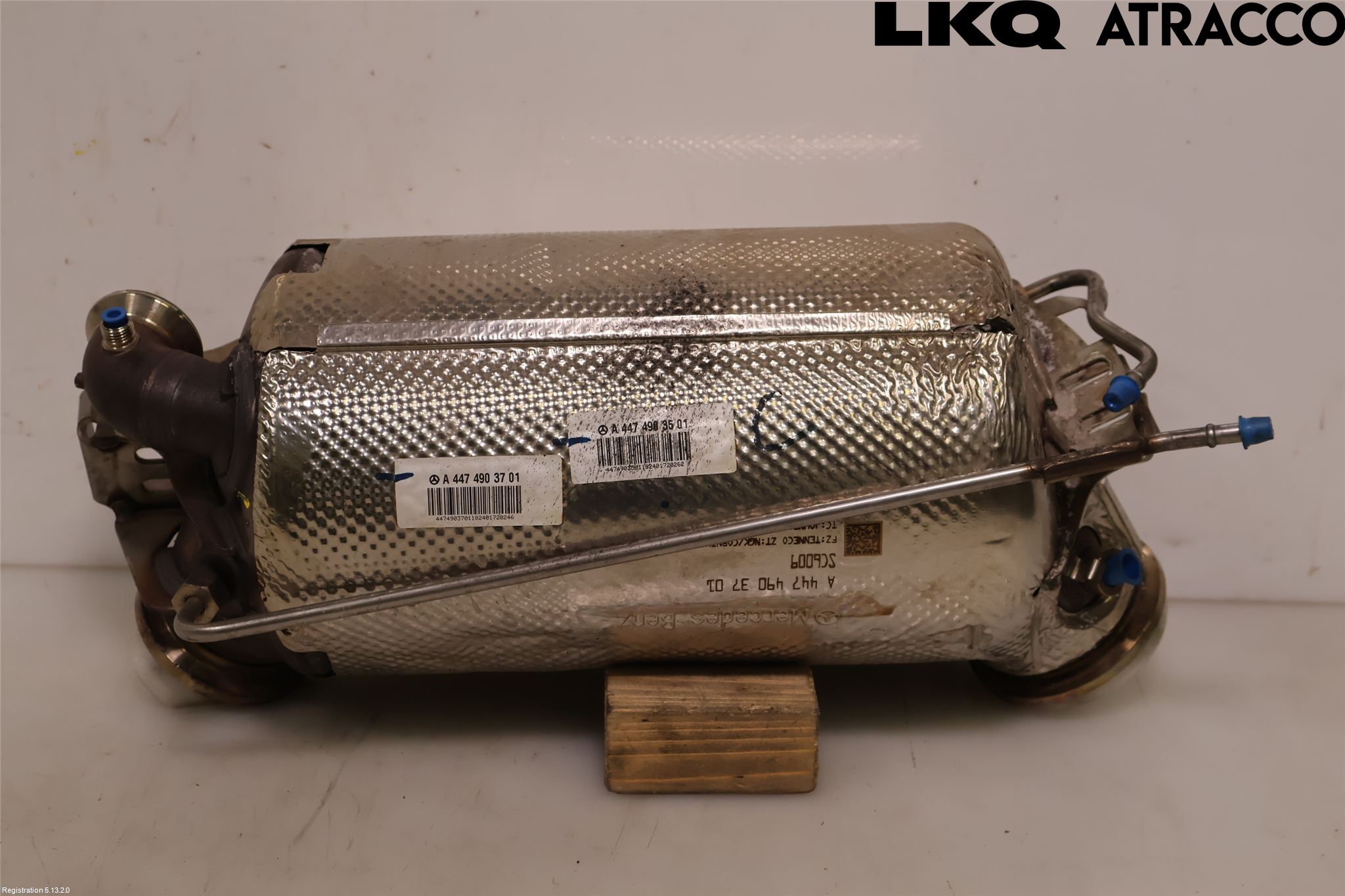 Mercedes-Benz MB VITO/V-KLASS (W640,W447,W448) 14- Eksos Partikketfilter