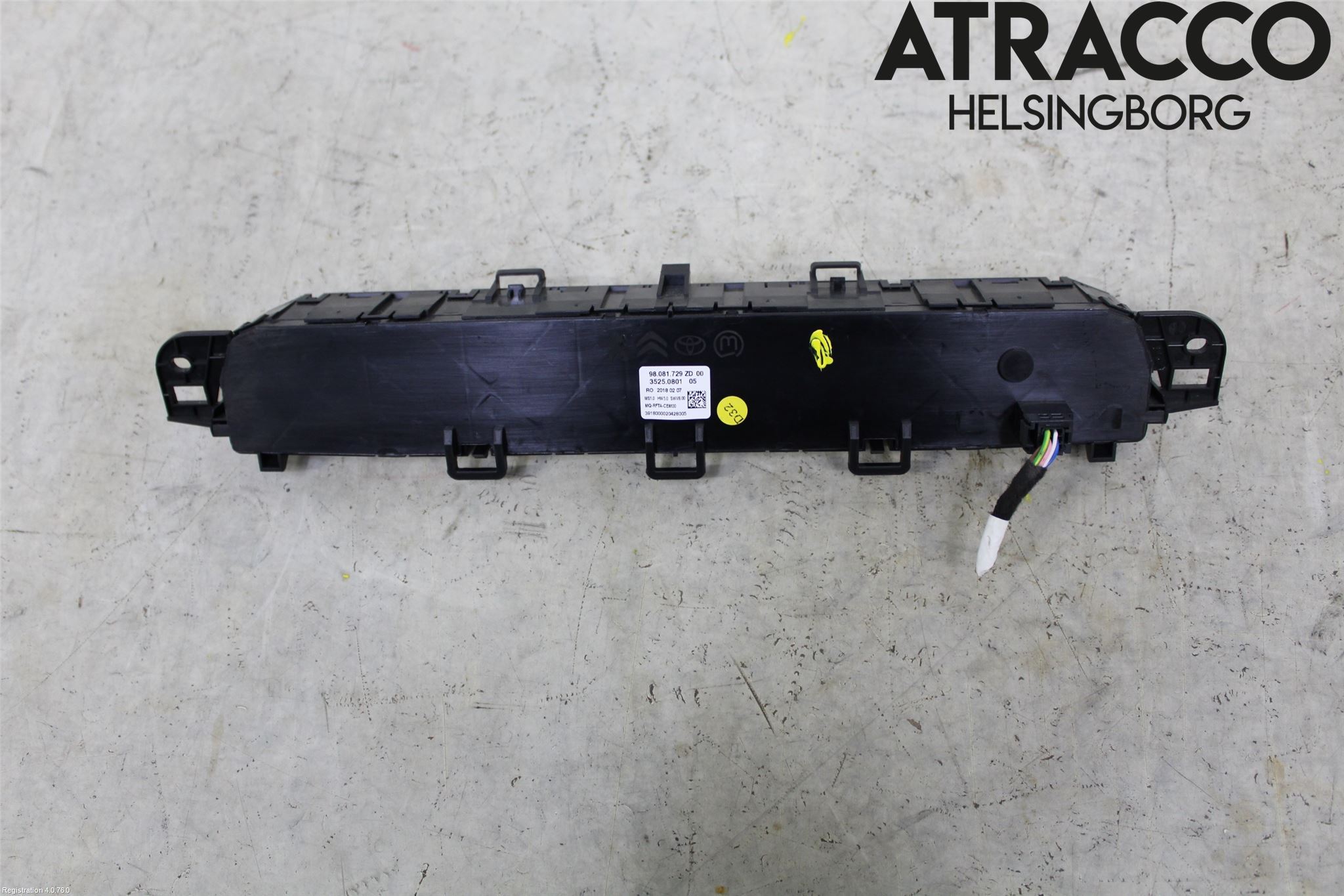 Peugeot EXPERT/E-EXPERT 17- Varme Ac Betjening-Display