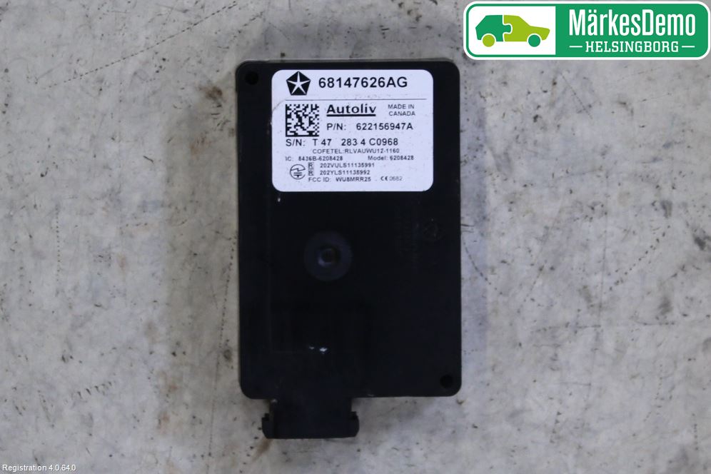 Jeep CHEROKEE Sensor Kollisjonsbeskyttelse