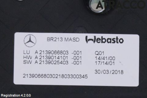 Mercedes-Benz MB E-KLASS (W213) 16-23 Takluke Motor