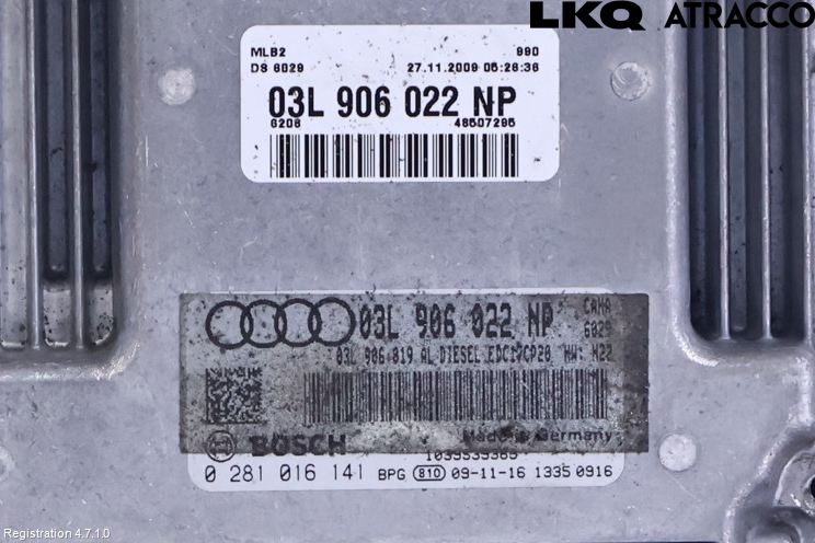Audi A5 07-16 Styreenhet Dieselpumpe