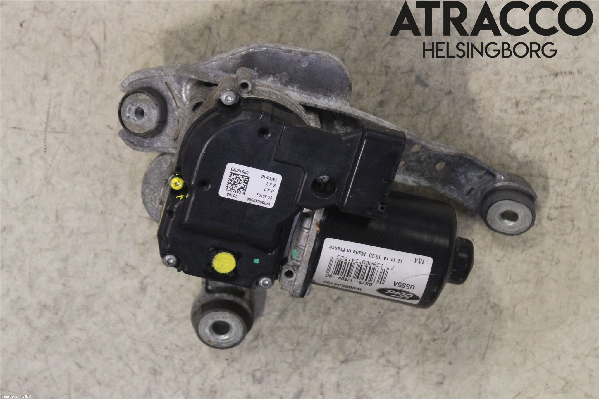 Ford MONDEO 15-22 Viskermotor Frontrute