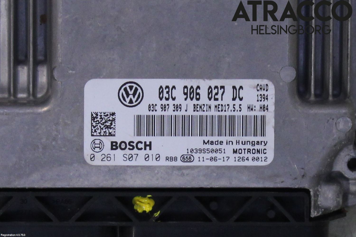 Volkswagen VW TIGUAN 07-16 Styreenhet Innsprøytning