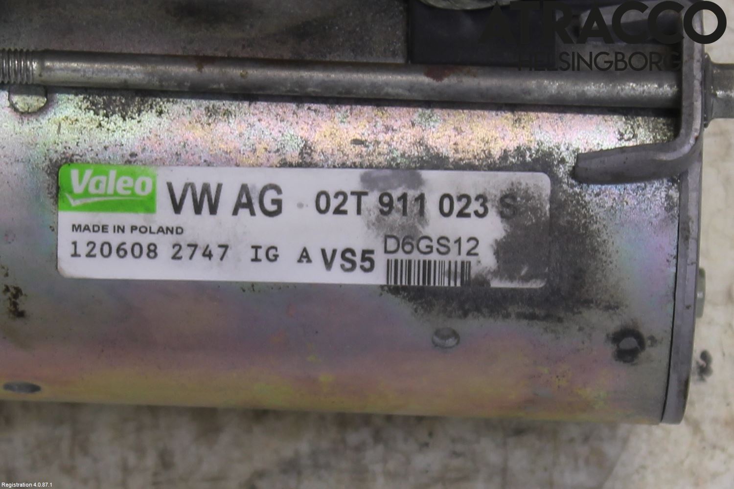 Volkswagen VW POLO 05-09 Startmotor