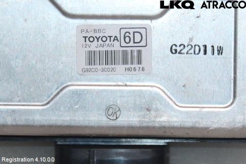 Toyota AYGO X AB70 22- Styreenhet Øvrig