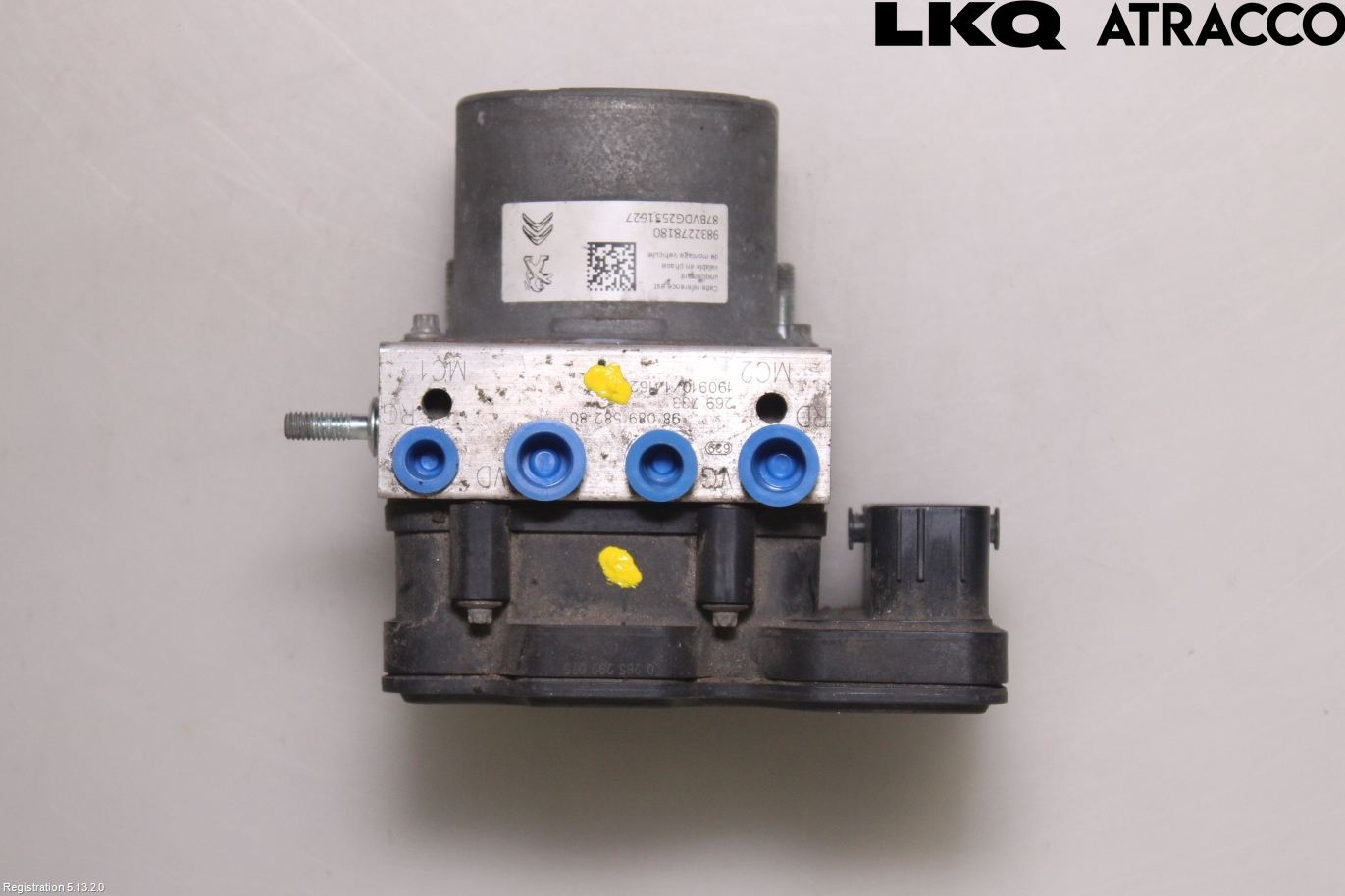 Citroen C4 GRAND SPACETOURER 19-22 Abs Hydraulikkaggregat