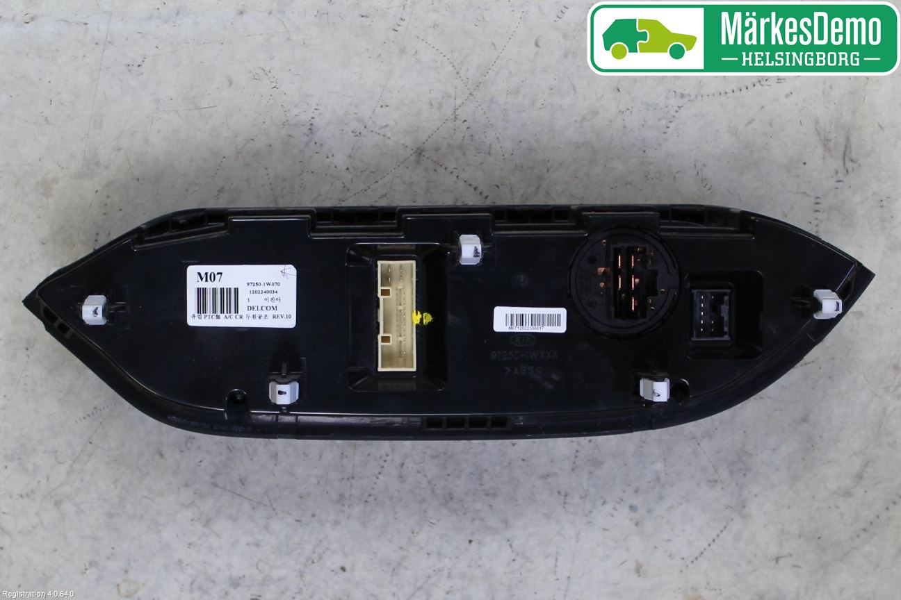 Kia RIO 12-16 Varme Ac Betjening-Display