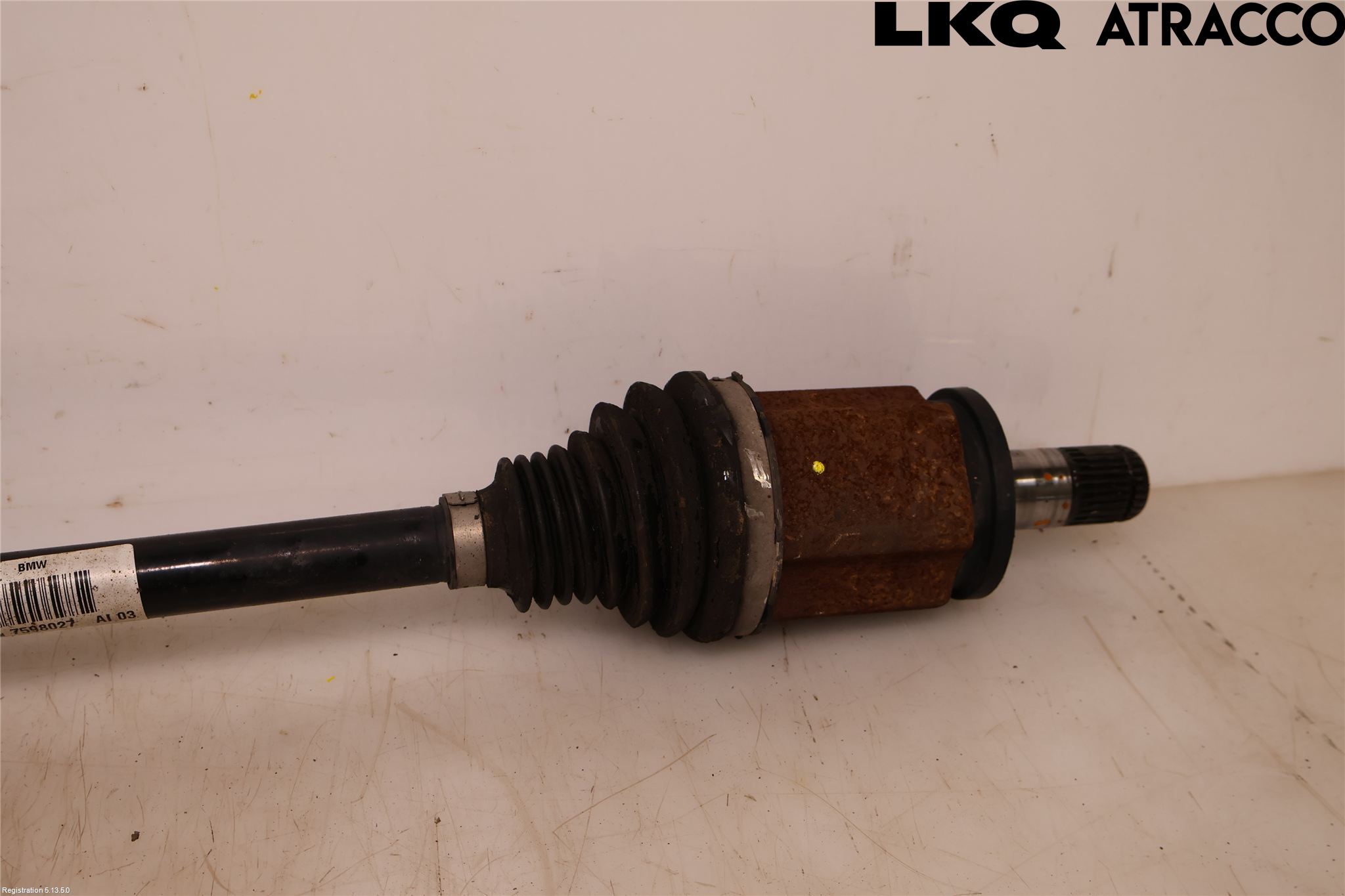 BMW X3 F25 10-17 Drivaksel Foran Kompl Venstre