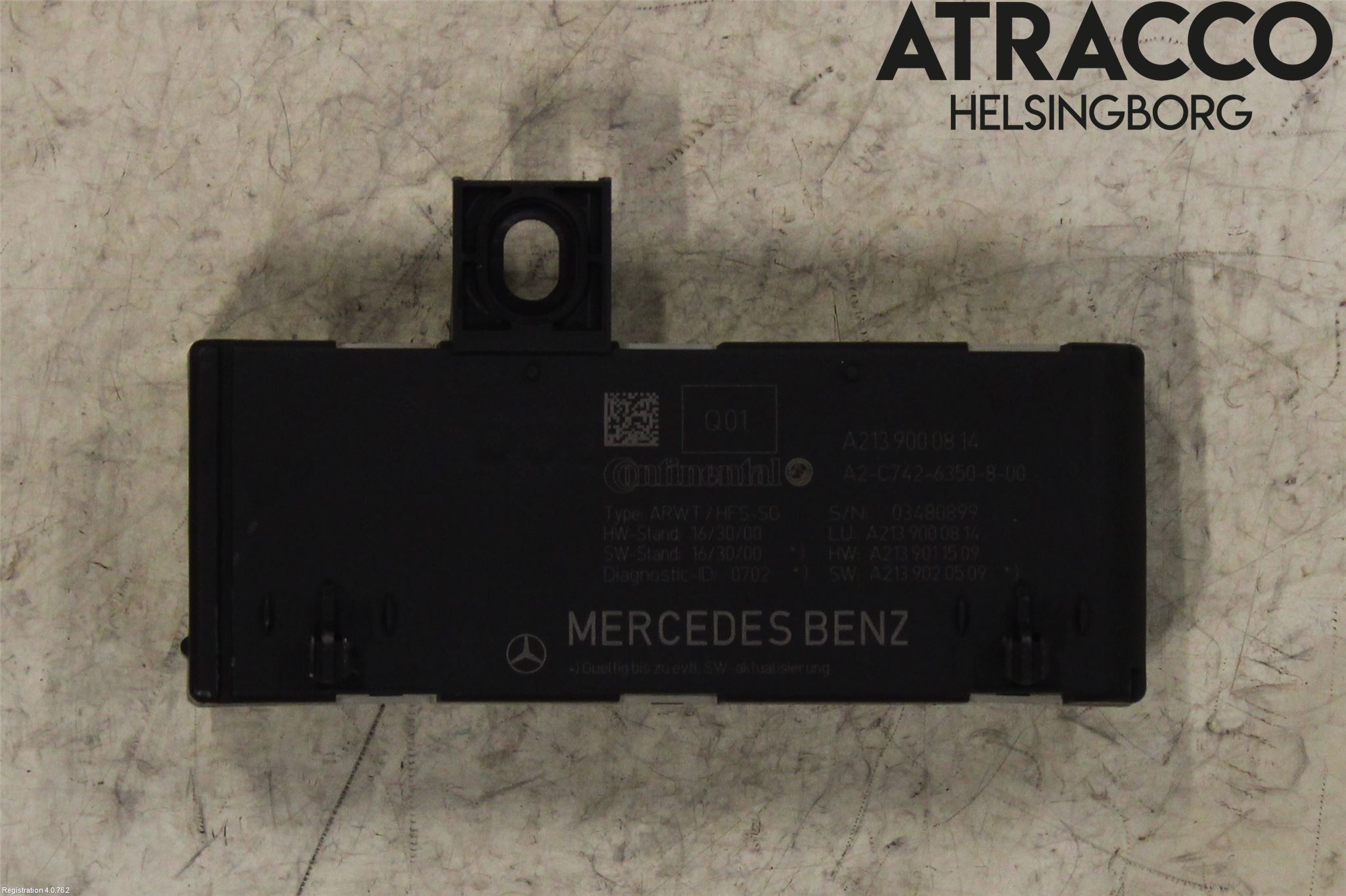 Mercedes-Benz MB S-KLASS (W222) 13-20 Styreenhet Bakluke