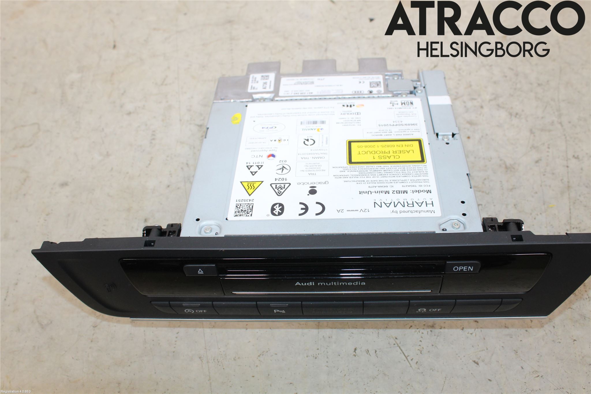Audi A6/S6 4G 11-18 Stereo Radio Med Cd
