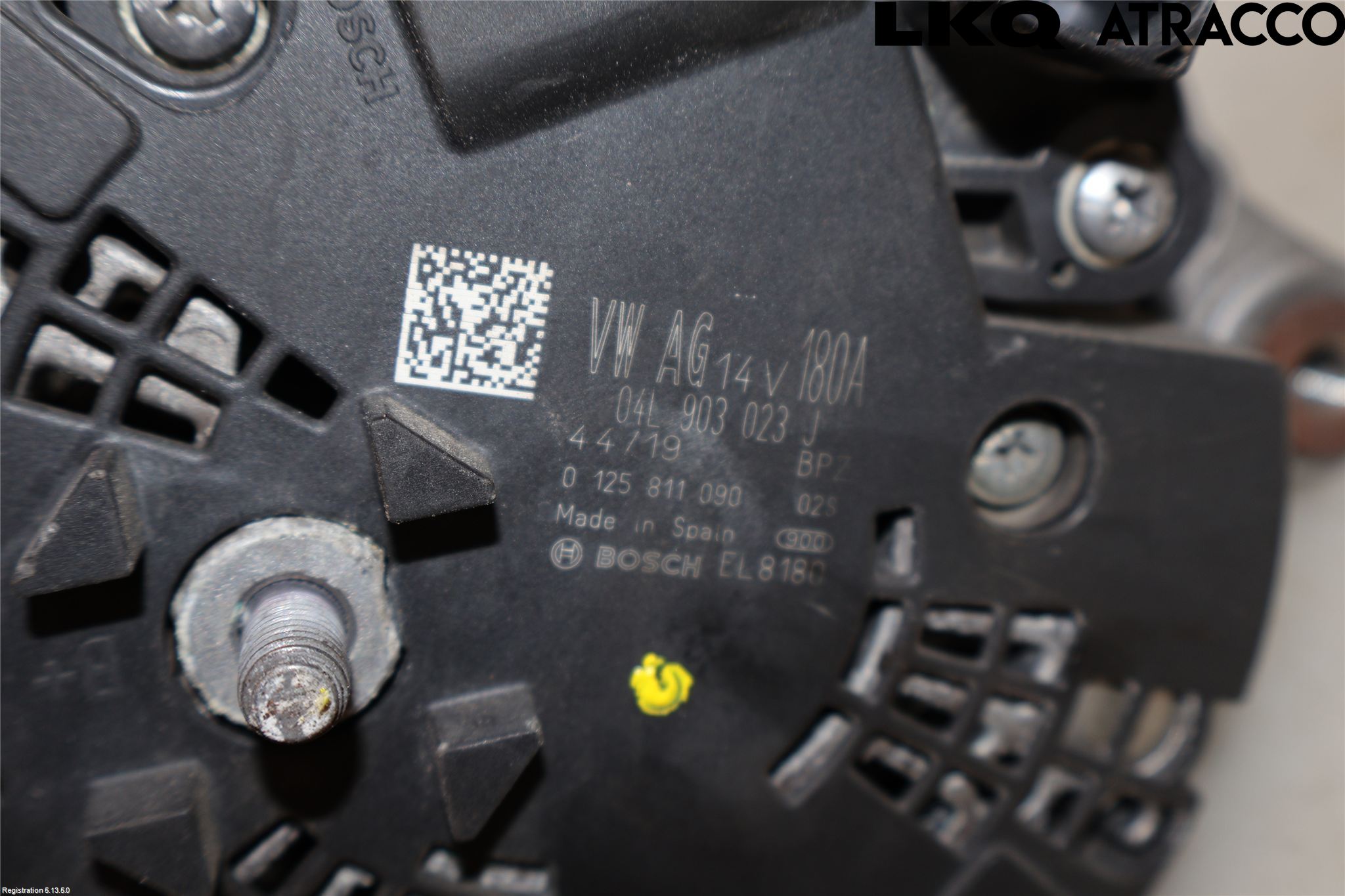 Volkswagen VW TOURAN 16- Dynamo