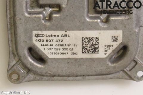 Audi A7/S7 4G 11-17 Styreenhet Xenon