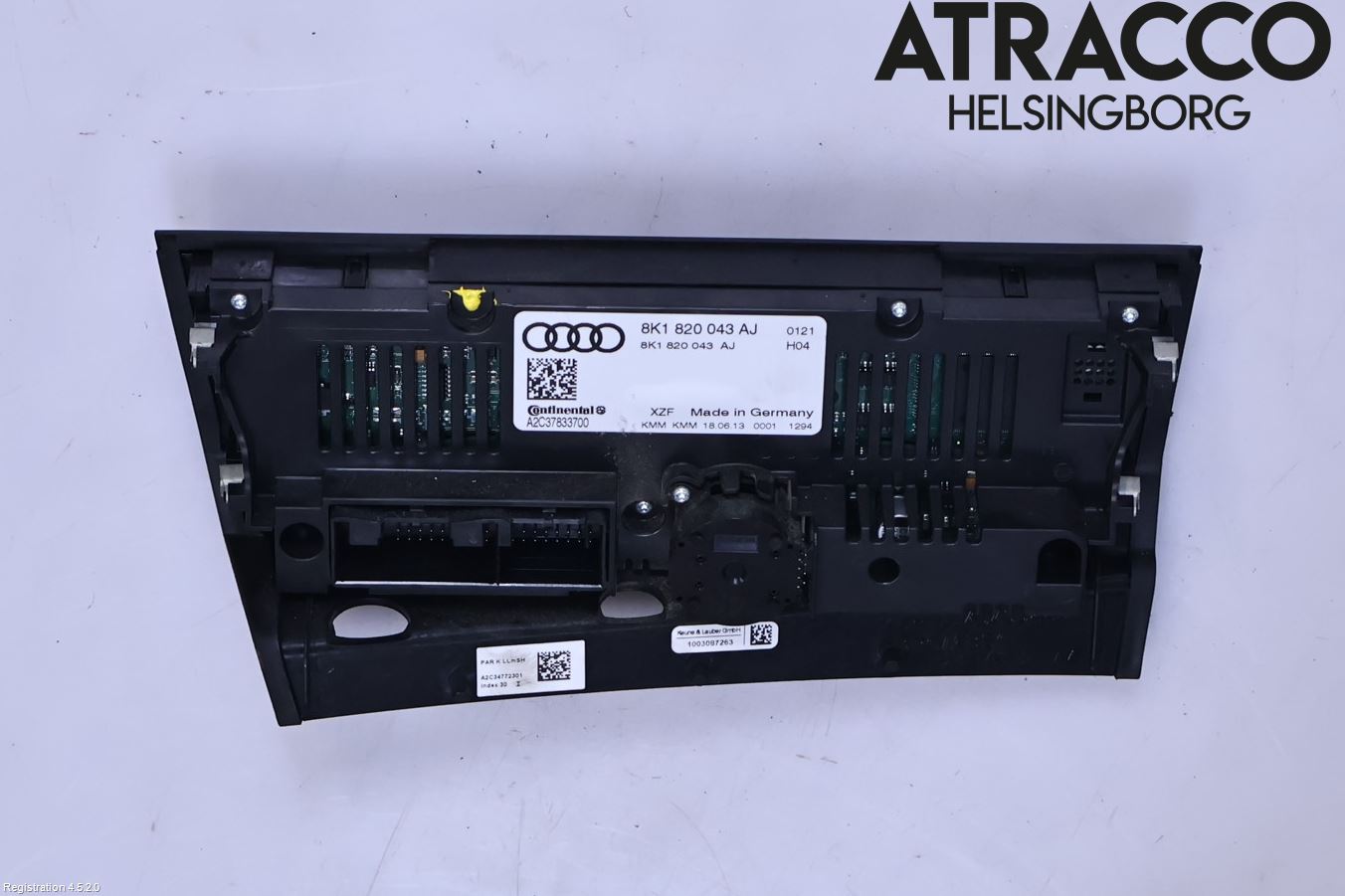 Audi A4 12-15 Varme Ac Betjening-Display