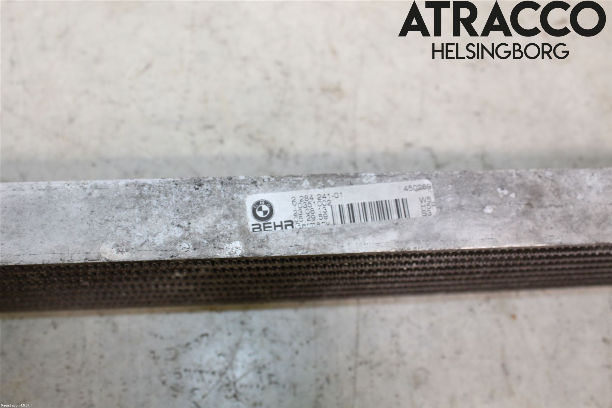 BMW 5 F10/F11/F18 09-17 Radiator Oljekjøler Automatgea