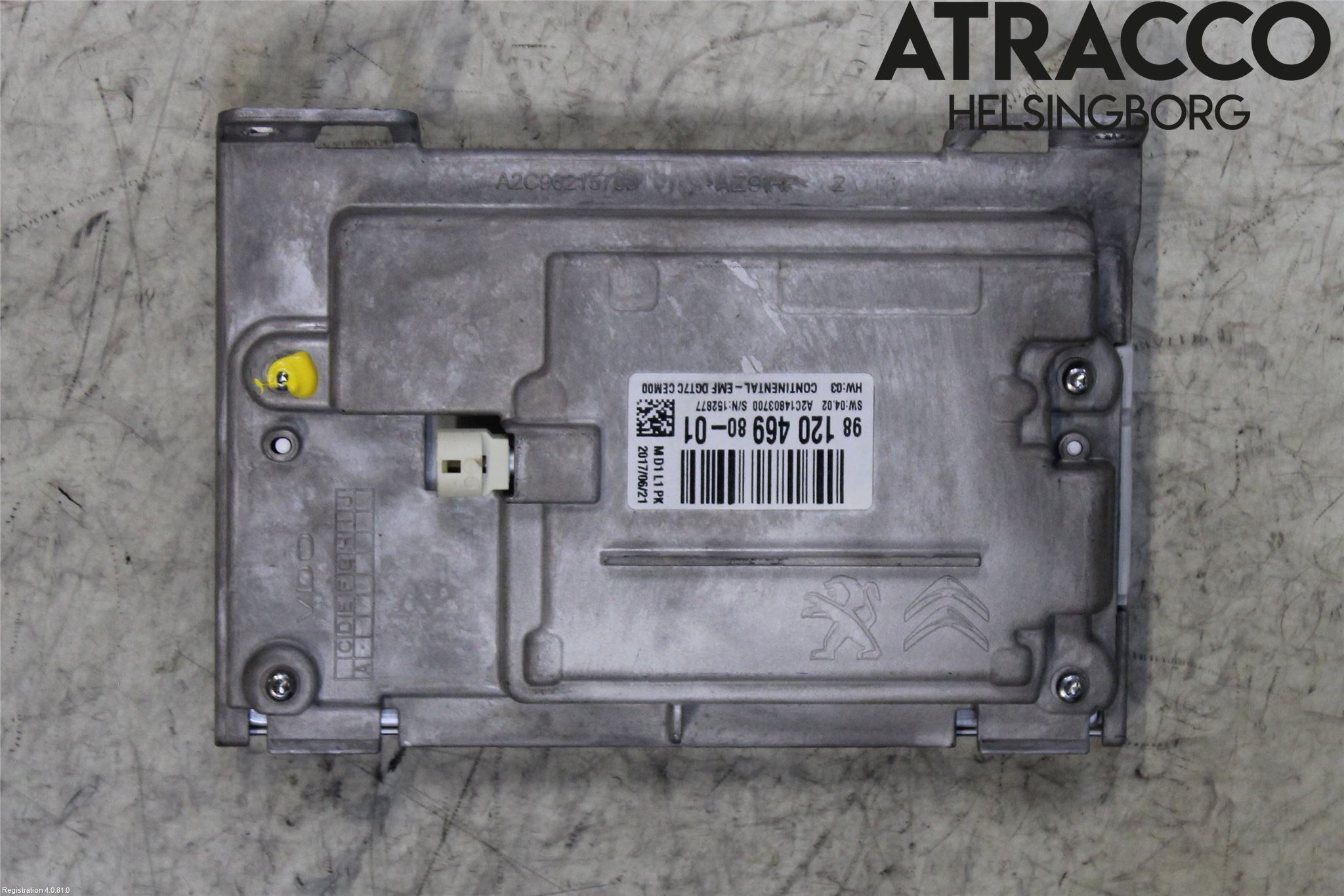 Peugeot PEUGOT 208 16-19 Multifunktionsdisplay