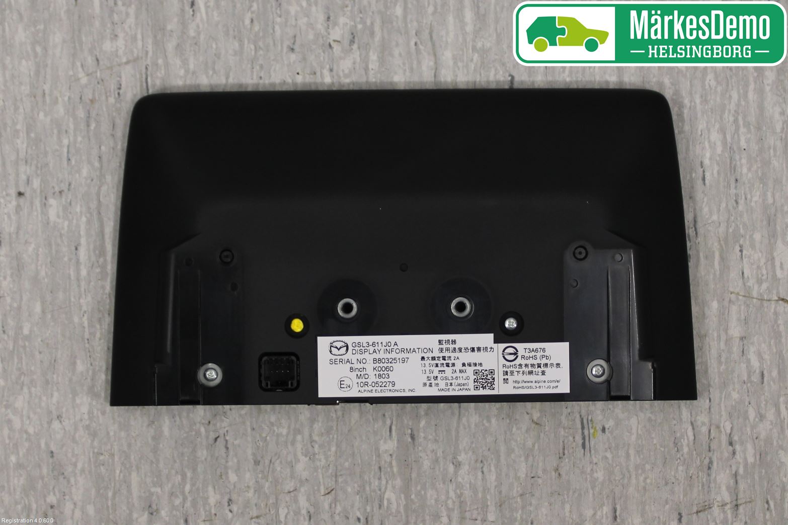 Mazda 6 13- Stereo Radio Med Cd