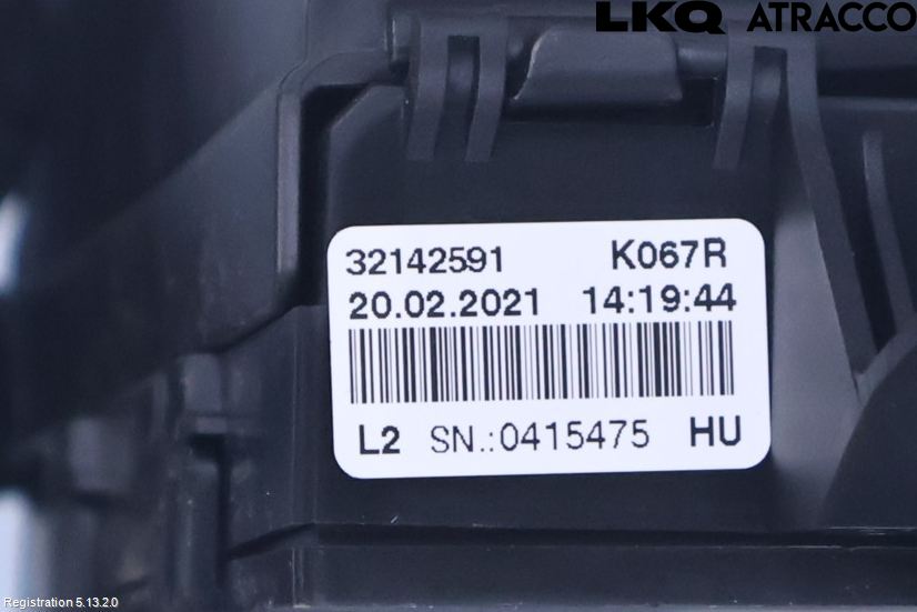 Volvo V90 17->> Sikringsboks - Elsentral