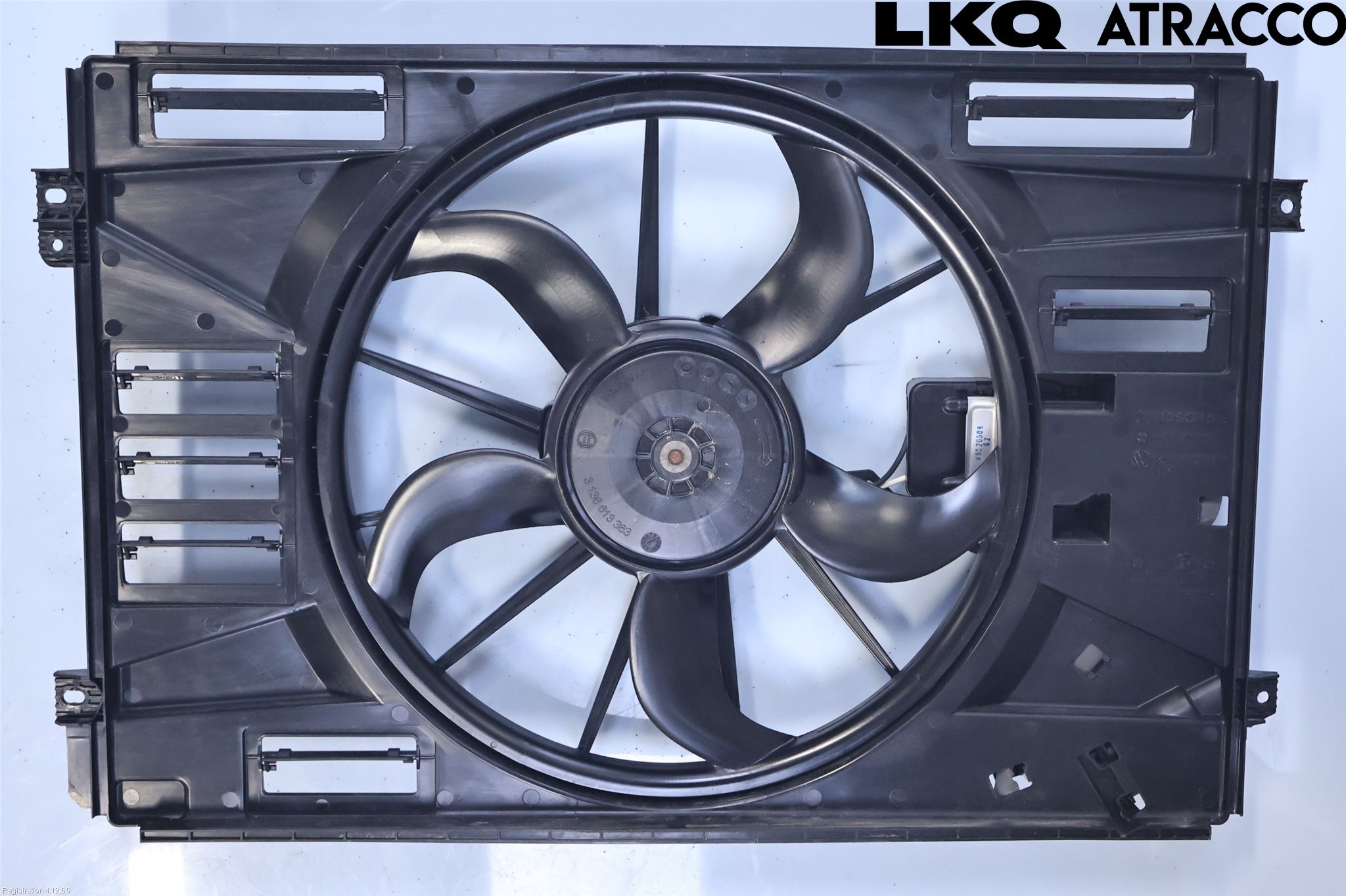 Volkswagen VW GOLF VI 09-13 Kjølevifte Elektrisk