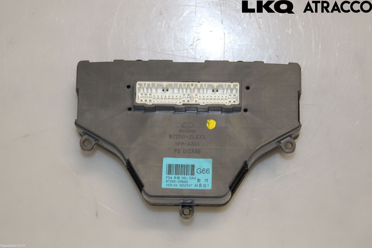Hyundai i30 FD 07-12 Varme Ac Betjening-Display