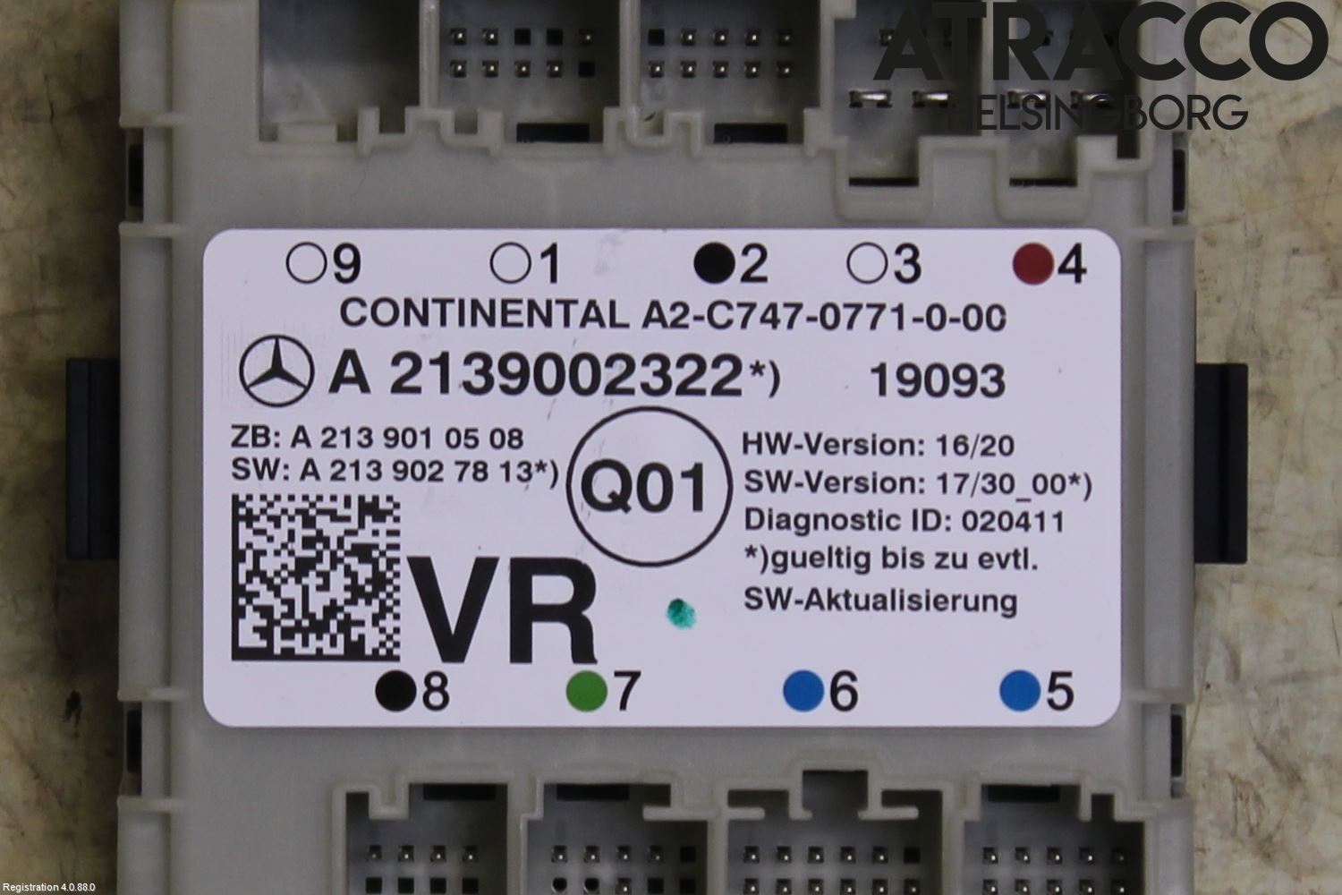 Mercedes-Benz MB C-KLASS (W205) 14-21 Styreenhet Dør