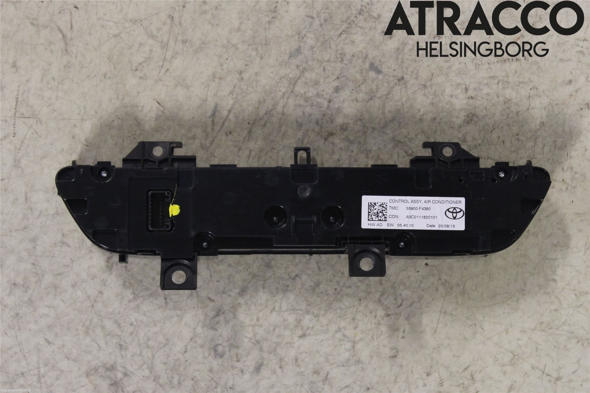 Toyota C-HR 16-23 Varme Ac Betjening-Display