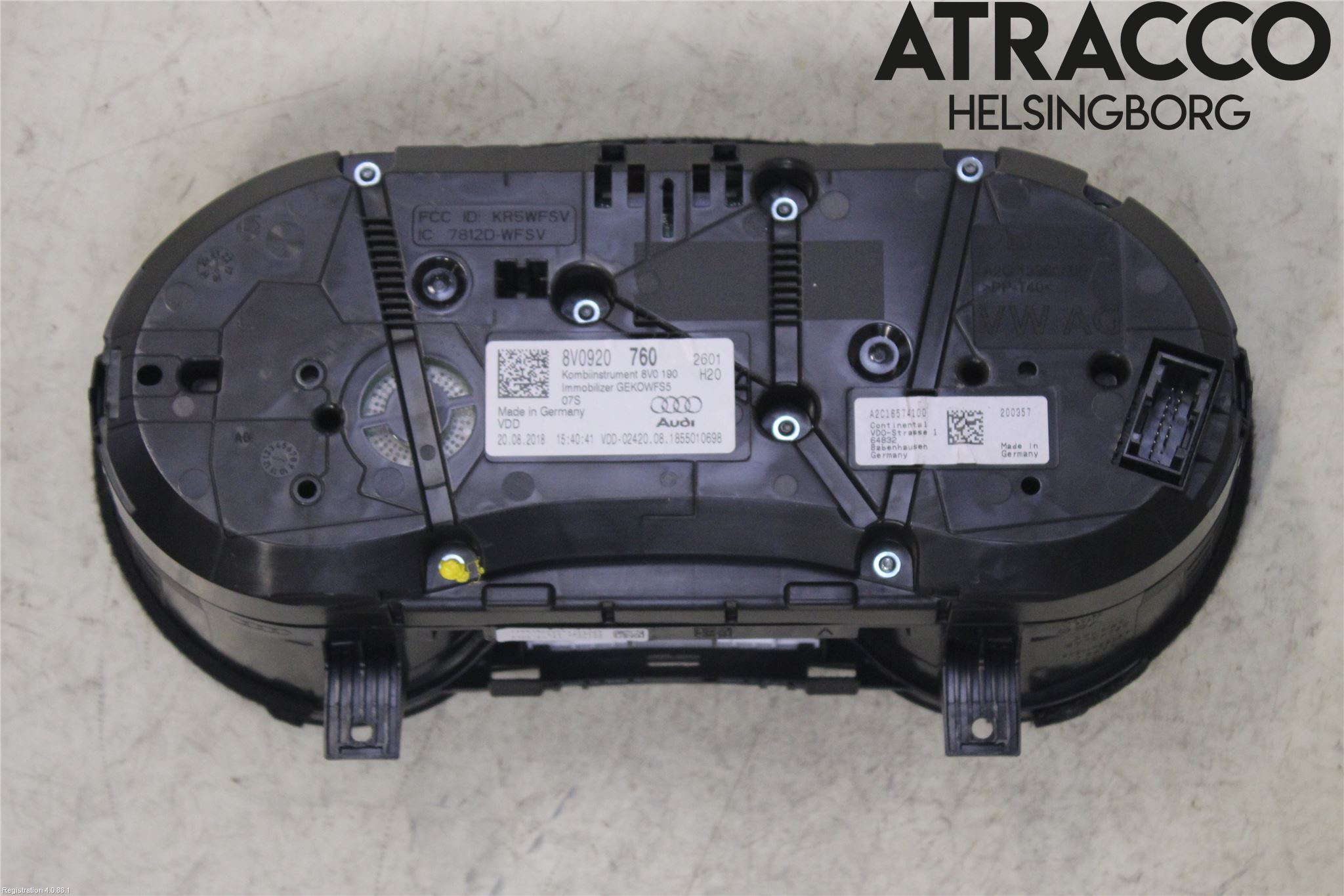 Audi A3/S3 8V 13-20 Instr Kombinert