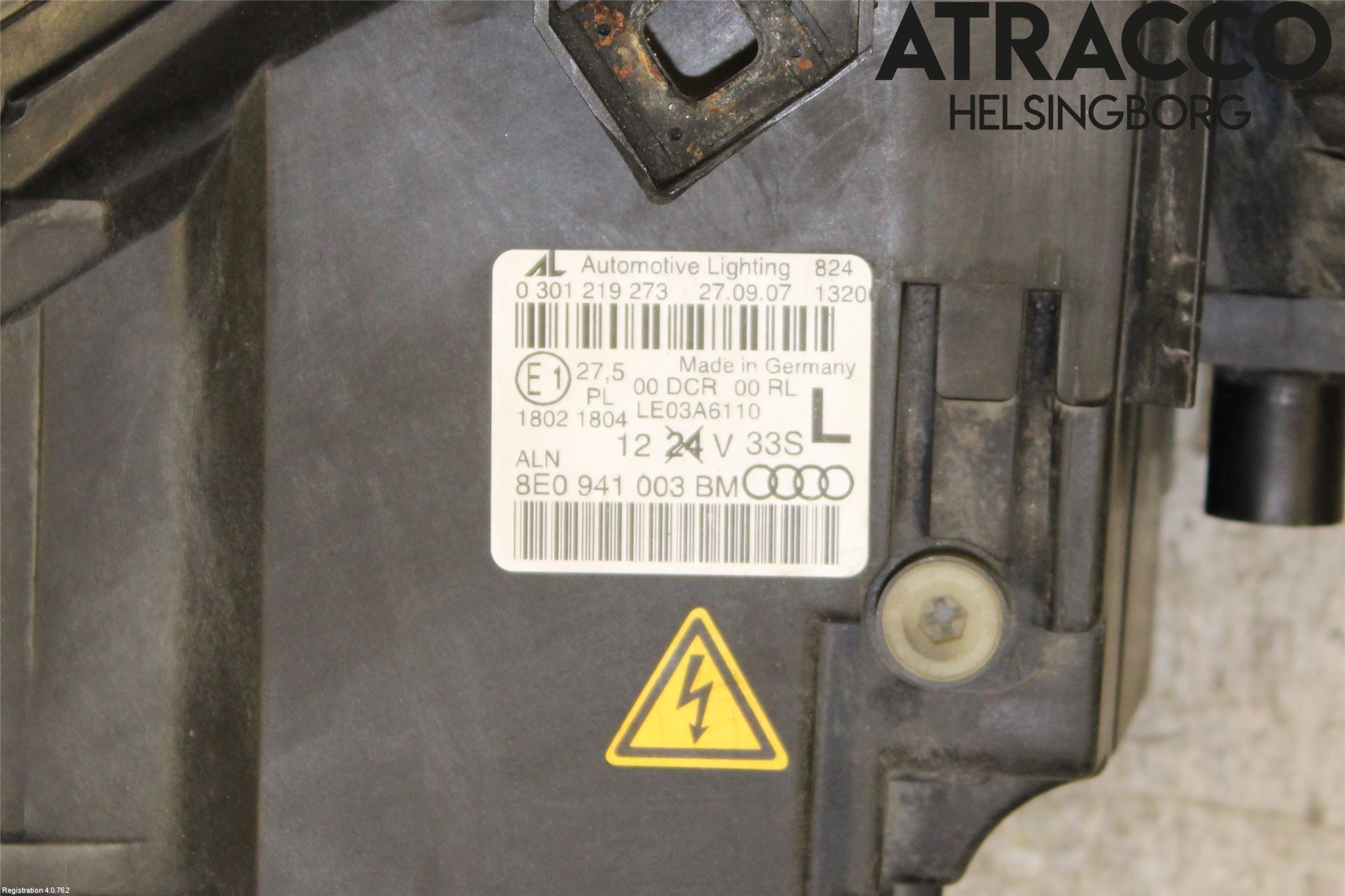 Audi A4/S4 05-07 Frontlykt Venstre