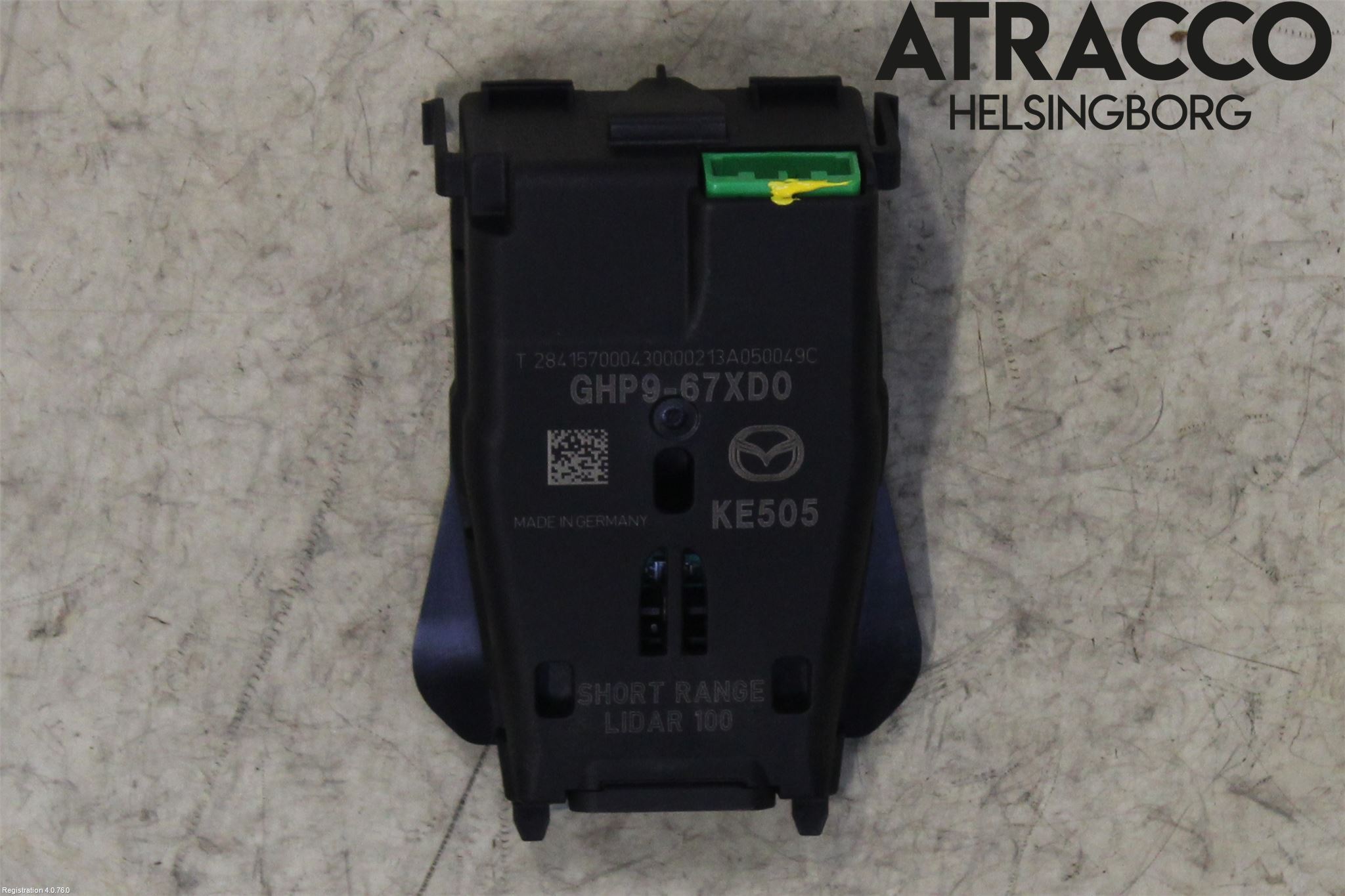 Mazda 3 III 14-19 Sensor Kollisjonsbeskyttelse