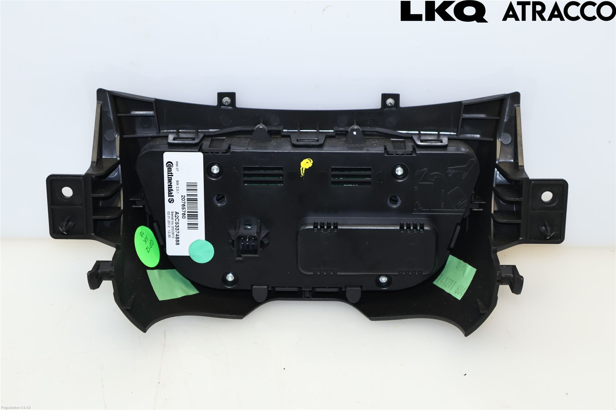 Opel ZAFIRA C 12-19 Varme Ac Betjening-Display