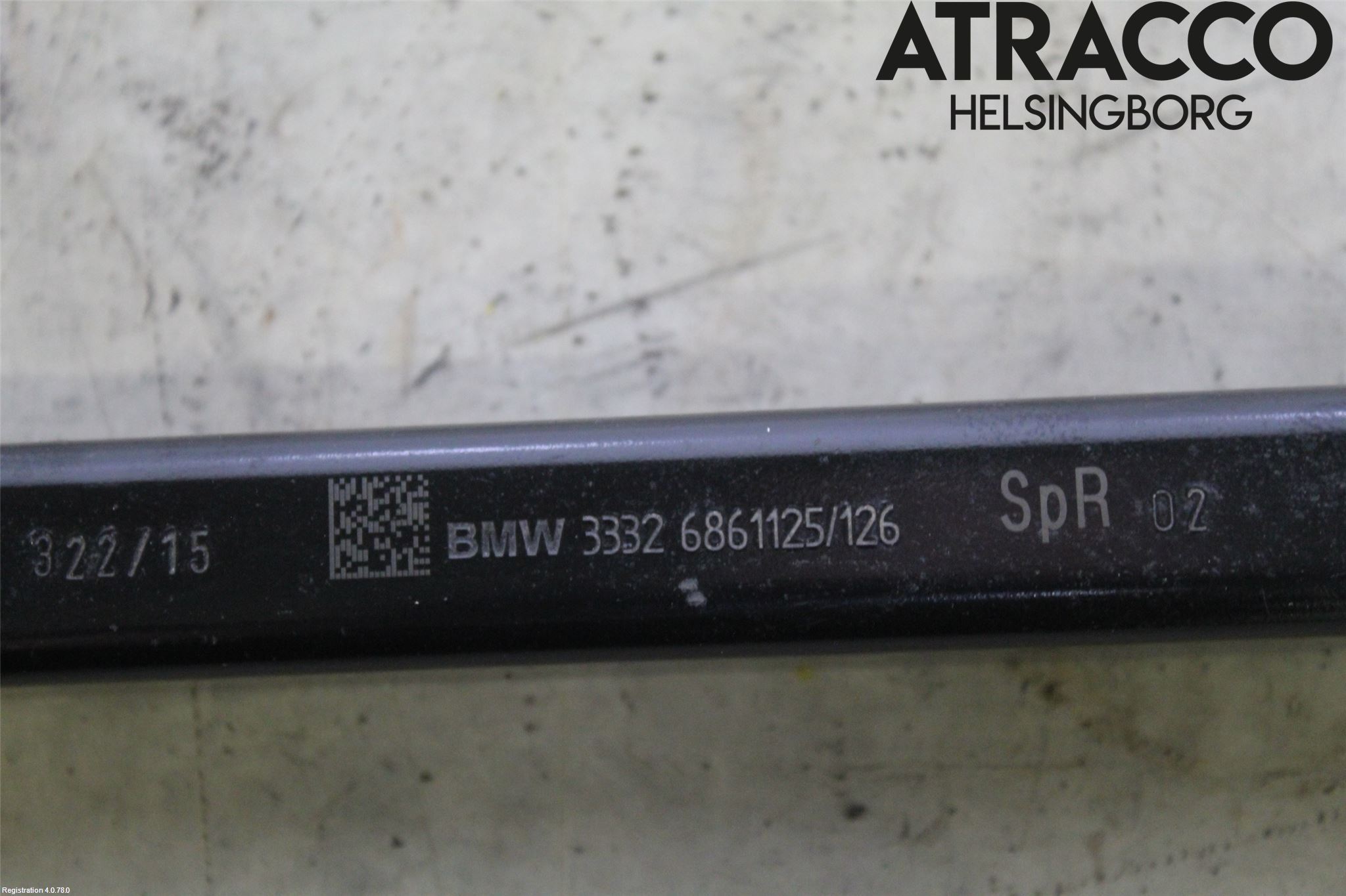 BMW 5 G30/G31/F90 17-23 Bærearm Bak Høyre Øvre