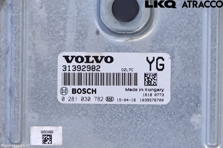 Volvo XC60 14-17 Styreenhet Dieselpumpe