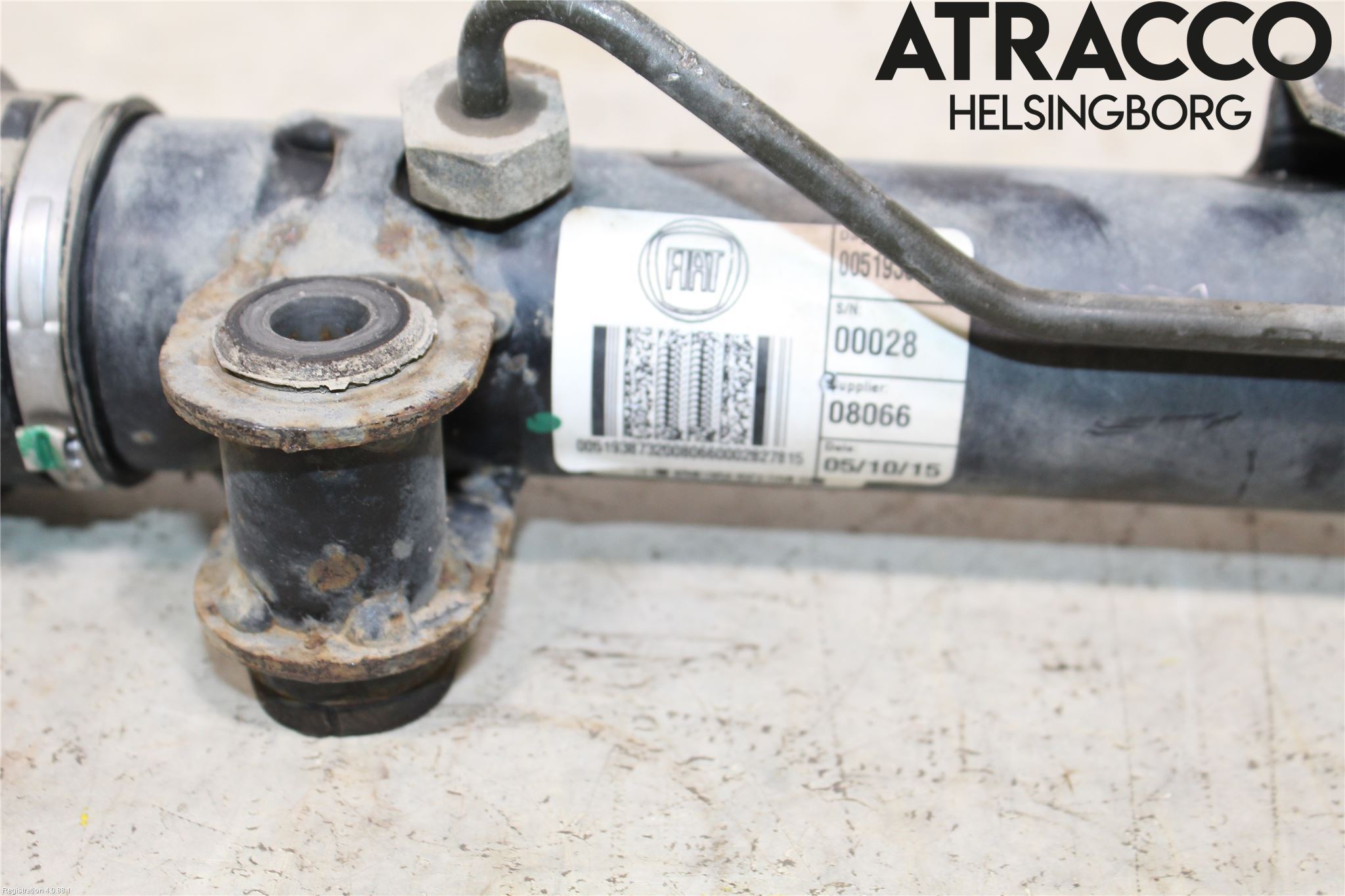 Fiat DOBLO CARGO Servo Snekke - Tannstang