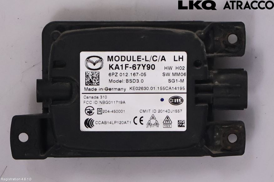 Mazda CX-5 12-17 Sensor Kollisjonsbeskyttelse