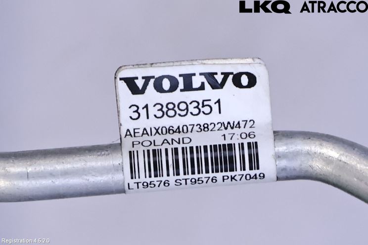 Volvo XC60 18- Varme Ac Slange - Rør