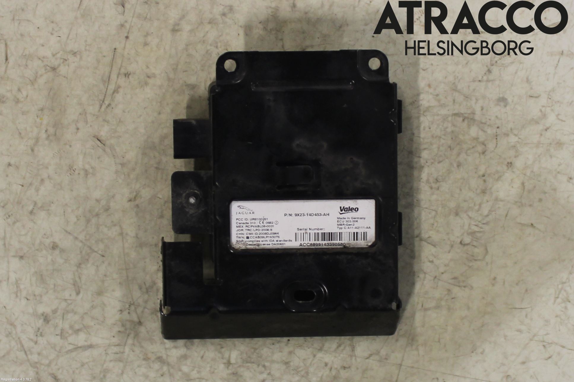 Jaguar XF 08-15 Sensor Kollisjonsbeskyttelse