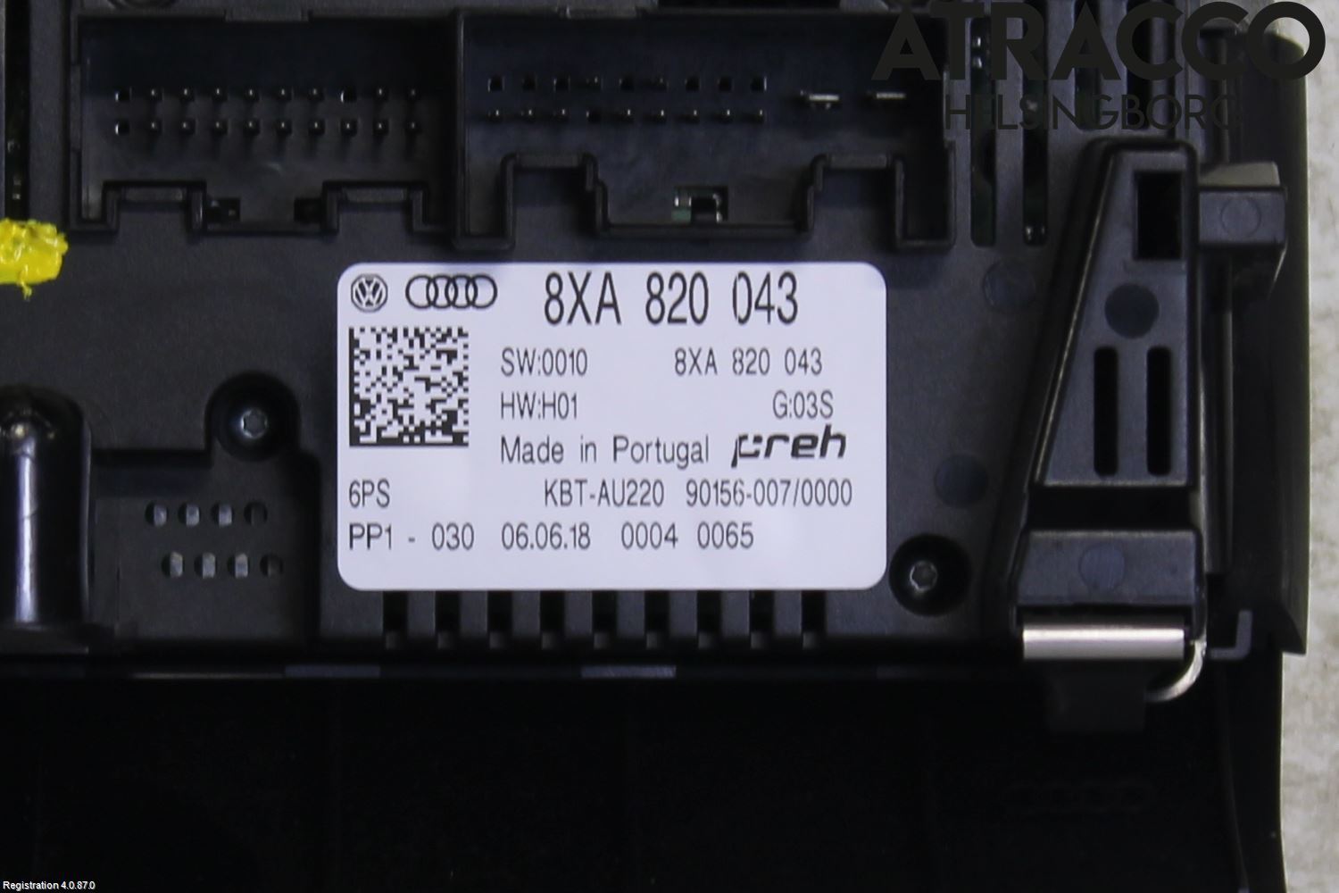 Audi A1/S1 11-18 Varme Ac Betjening-Display