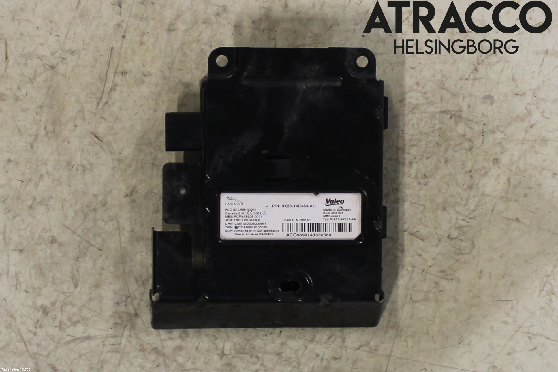 Jaguar XF 08-15 Sensor Kollisjonsbeskyttelse